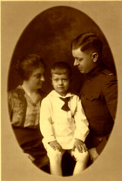 Edith, John and Clarence